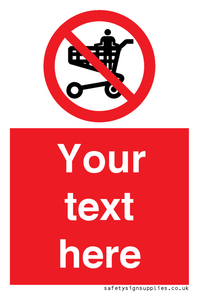 Custom prohibition no standing in trolley